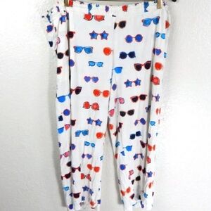 Soma Crop Sunglasses Print Pajama Pants
